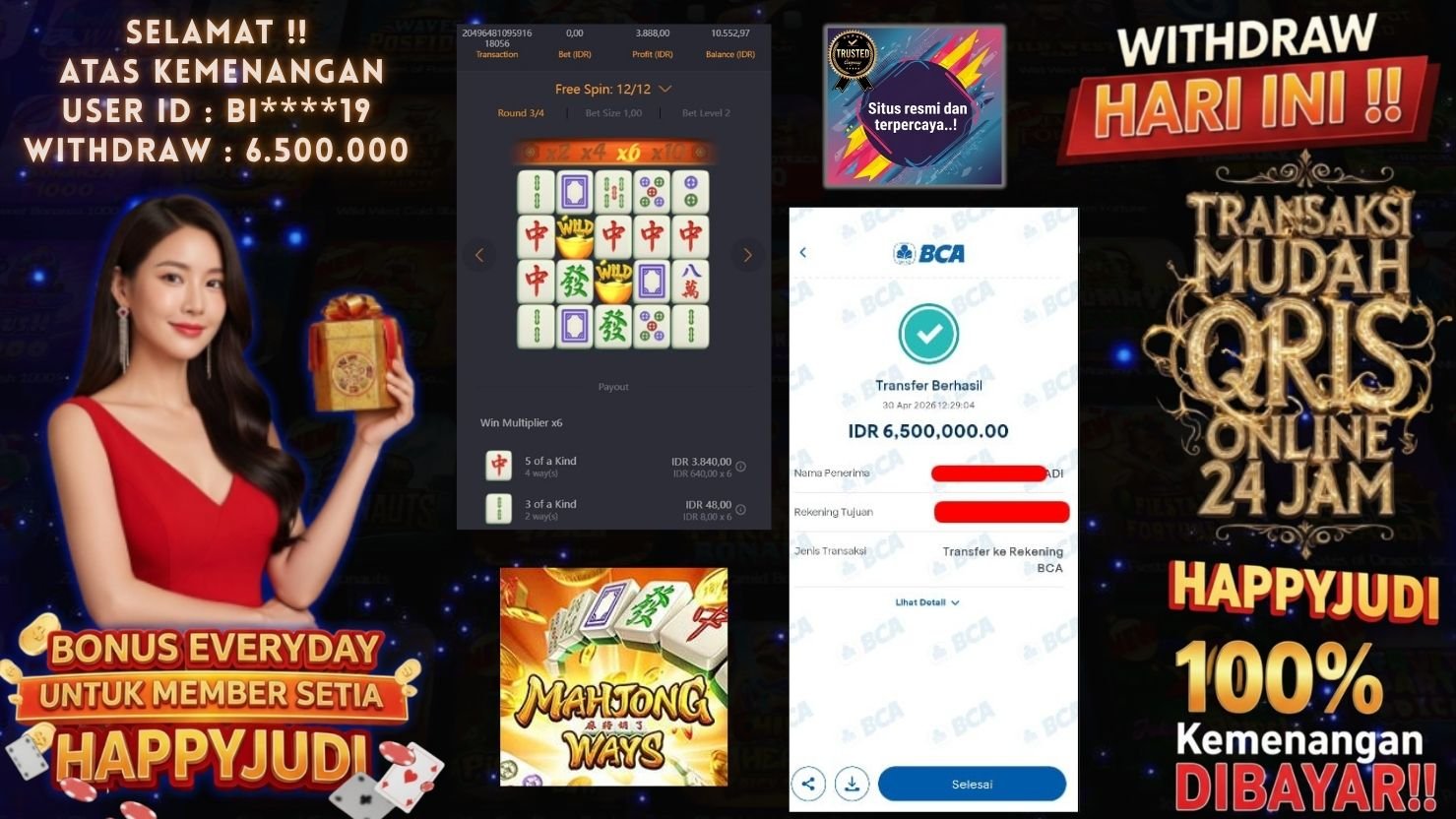 HAPPYJUDI JACKPOT SLOT MAHJONG WAYS